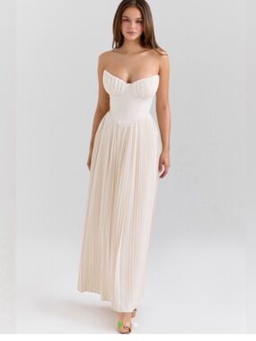 House of CB Marcella Maxi Dress Small Cup A-C